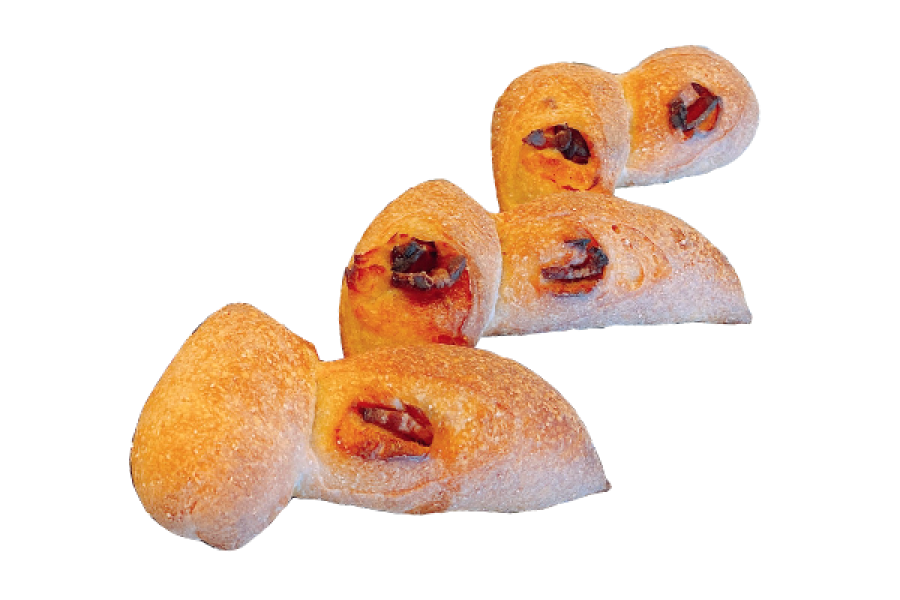 米粉のベーコンエピ