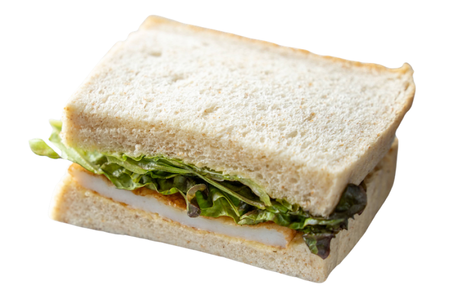 食パンの平天サンド